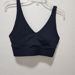 Fabletics Black Sports Bra Size Small